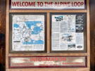 Informational sign about the Alpine Loop