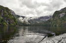 More waterfalls, cliffs, forests and clouds