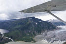 Glory Lake on the left, Norris Glacier on the right