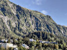 Cliffs overlooks homes above the Juneau port