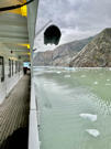Last skiff has been loaded as we depart from Sawyer Glacier 