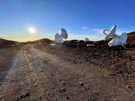 Observatories on Mauna Kea Volcano