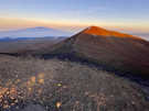 Shadow from Mauna Loa Volcano on top of Mauna Kea Volcano