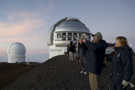 Sunset below Mauna Kea Volcano