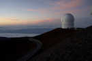 Sunset below Mauna Kea Volcano