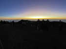 Sunset below Mauna Kea Volcano