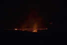 Kilauea Crater at night