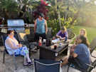 Barbecue at pool at The Mauian on Napili Bay