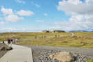 Gullfoss walkway to the visitor’s center