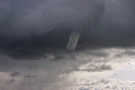 Funnel cloud at Geysir