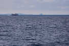 Tourist boat out for whale watching