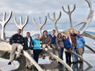 Travel group at Solfar