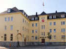 Classic colorful building in Reykjavik