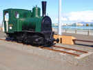 Small train engine from Iceland’s past