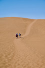 Final ascent before dropping into Deadvlei