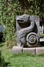 Park in Limatombo - carving of a Jackumodo