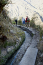 Trail along the aqueduct