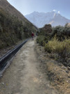 Trail along the aqueduct