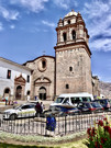 Church of Santo Domingo (Basilica de la Catedral, Cusco Cathedral) - from hotel entrance