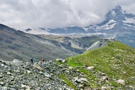 Some of the guys continued along the ridge (past some tough boulders to skirt around)