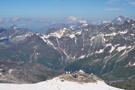 Looking into France from Klein Matterhorn