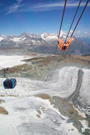 Heading back down from Klein Matterhorn