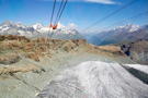 Heading back down from Klein Matterhorn