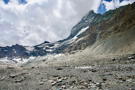 From the valley floor just before we started climbing out of it