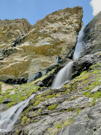 Waterfall as we approached the hut - shows the power of rushing water