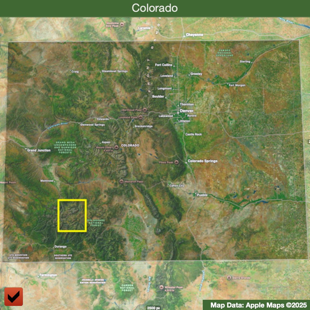 Colorado Regional Map